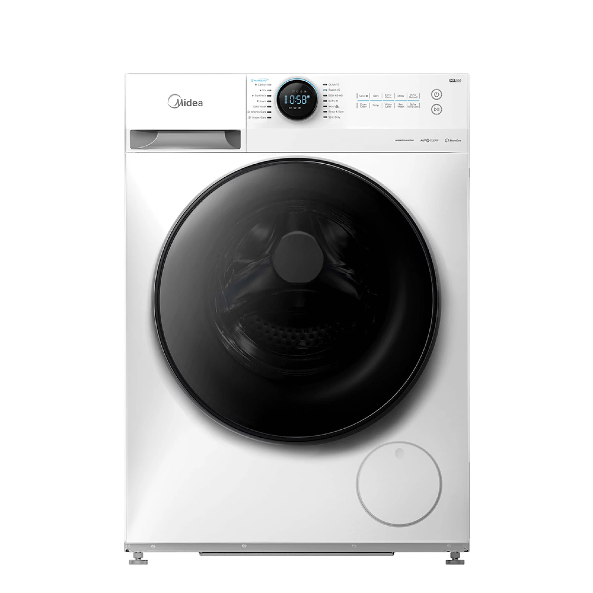 MIDEA MAŠINA ZA VEŠ+SUŠILICA MF200D80WB/W 8/6KG