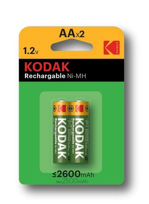 KODAK BATERIJA NI-MH AA 2600MAH 2/1 