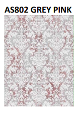  TEPIH ALISSA AS802 PINK GREY 80X150