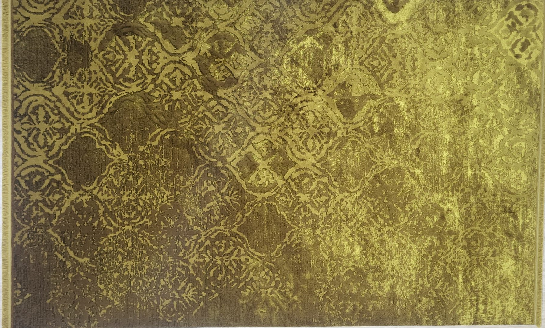 ISIK KADIFE TEPIH VINTAGE E3318 GOLD 80X150 