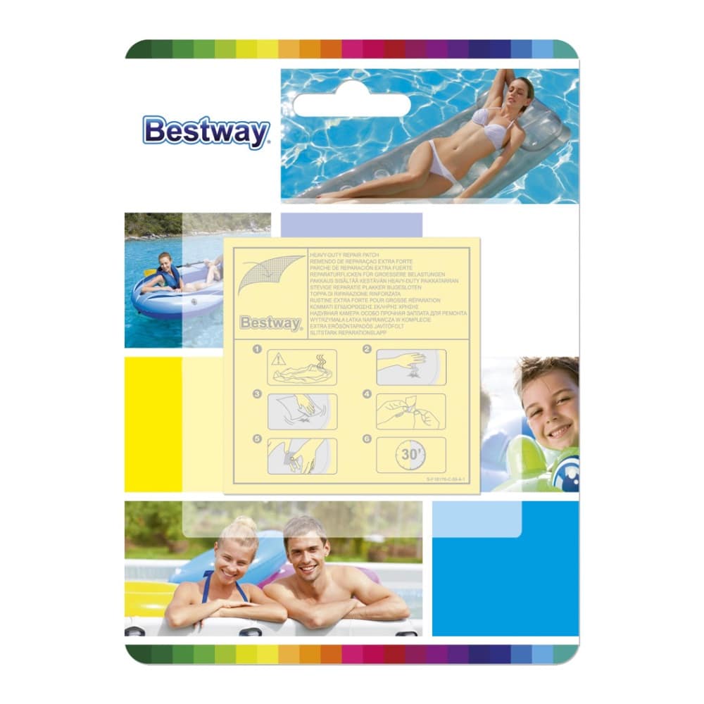 BESTWAY FLEKE ZA POPRAVKU BAZENA 6,5X6,5CM