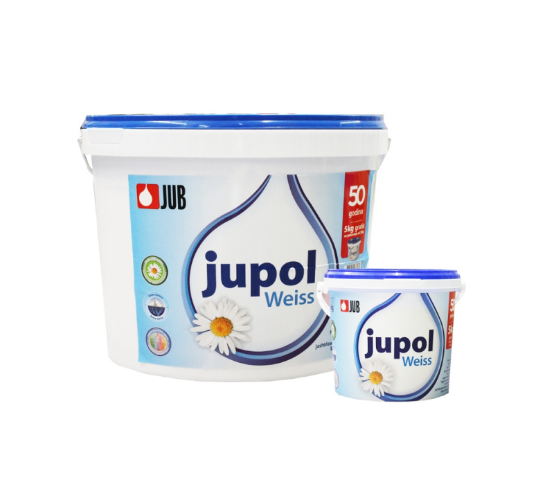 JUB JUPOL WEISS 25KG + 5KG