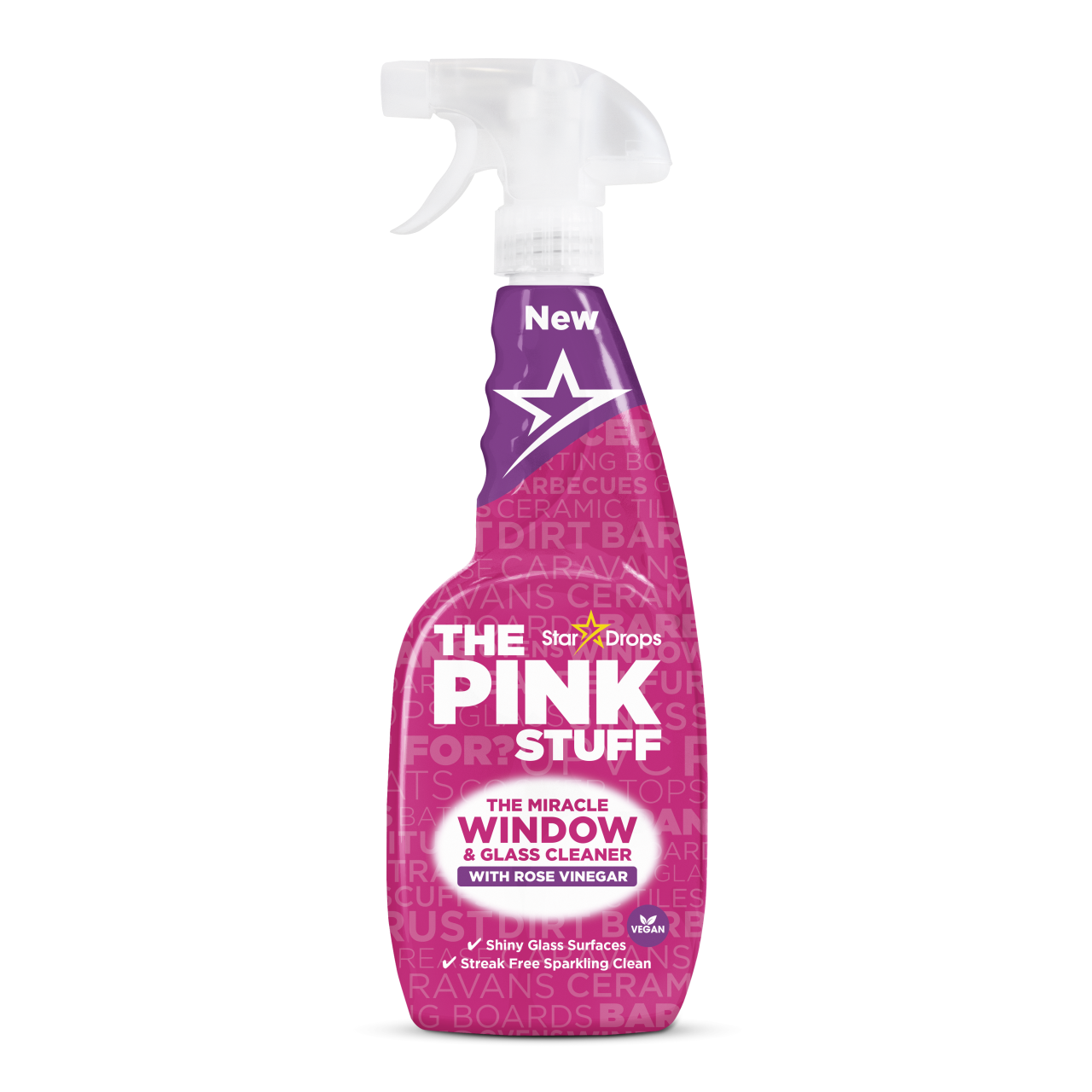 STARDROPS THE PINK STUFF ČISTAČ PROZORA I STAKLA 750ML